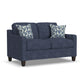 Jay - Fabric Stationary Loveseat