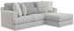 Logan - Upholstered Sectional With Comfort Coil Seating And Accent Pillows Included