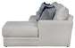 Polaris - Sectional With Comfort Coil Seating And Accent Pillows Included