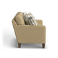 Moxy - Fabric Loveseat With Straight Track Arms