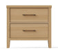Pure Maple - 2 Drawer Nightstand