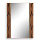 Macario - Mid-Century Wood Mirror - Woodtone