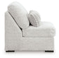 Cuddle Plush - 3 Pc. - 3-Piece Sectional, Chair And Ottoman - Arctic