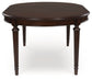 Lavinton - Oval Dining Room Extension Table - Brown