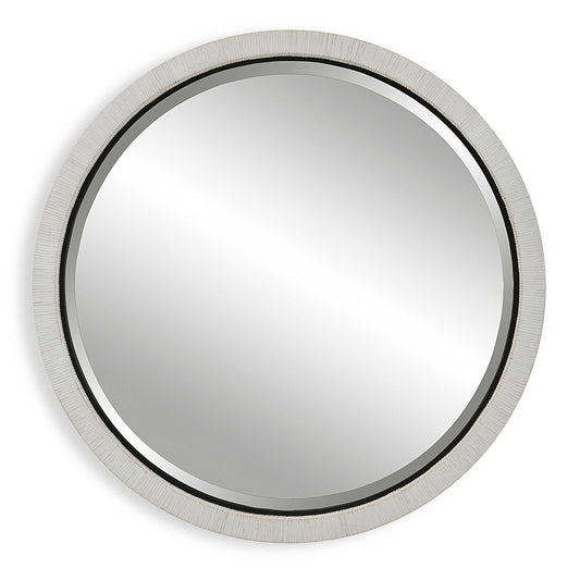 Granada - Round Mirror - White
