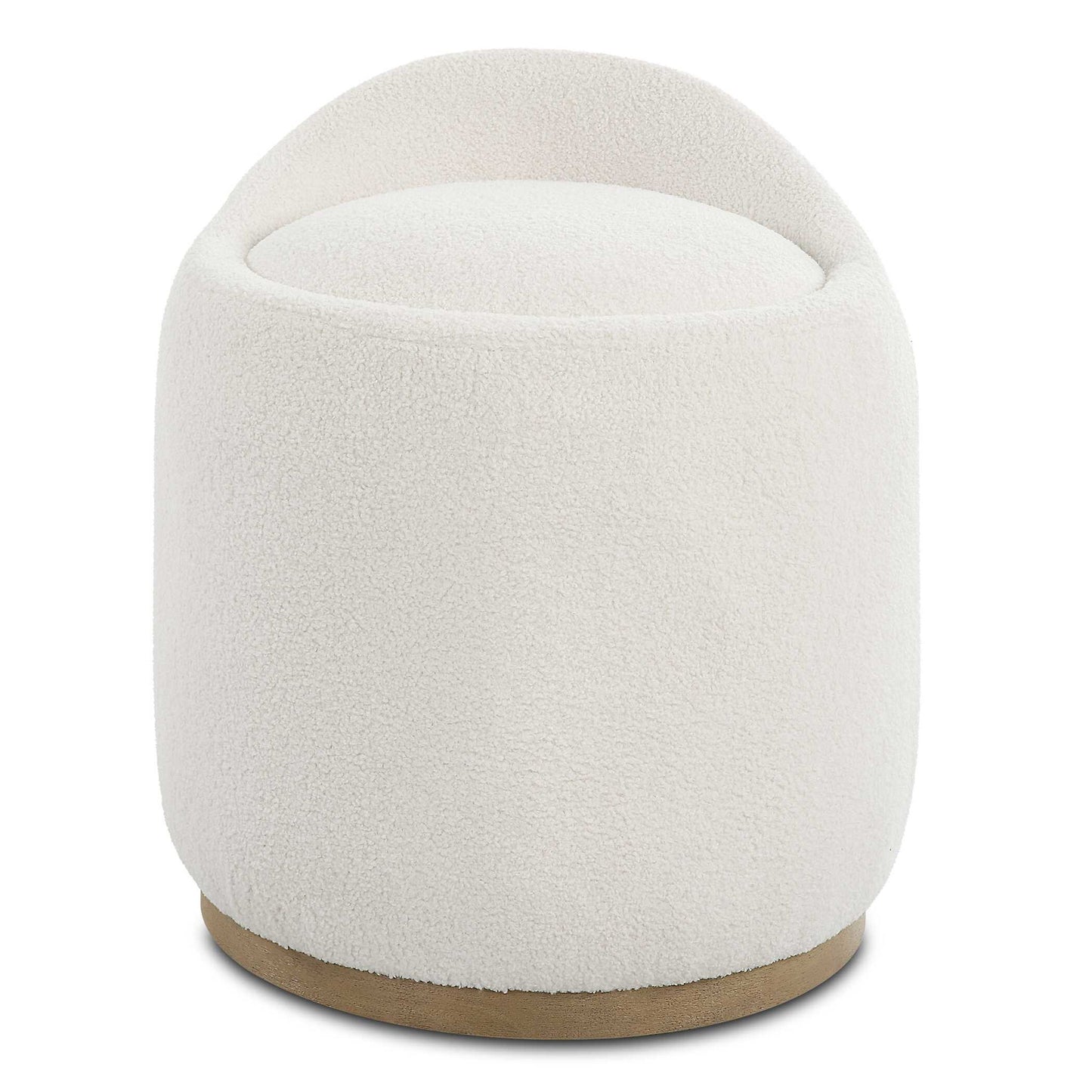 Swirl - Swivel Sheepskin Ottoman