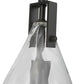 Campester - 1 Light Watered Glass Mini Pendant - Pearl Silver