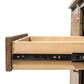 Stone Brook - Jr Executive Credenza Set - Rustic Saddle