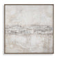 Desert Oasis - Abstract Canvas Art - Gray