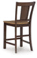 Rylandeen - Barstool (Set of 2) - Light Brown / Dark Brown