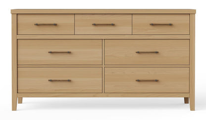 Pure Maple - 7 Drawer Dresser
