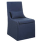 Coley - Armless Chair - Blue