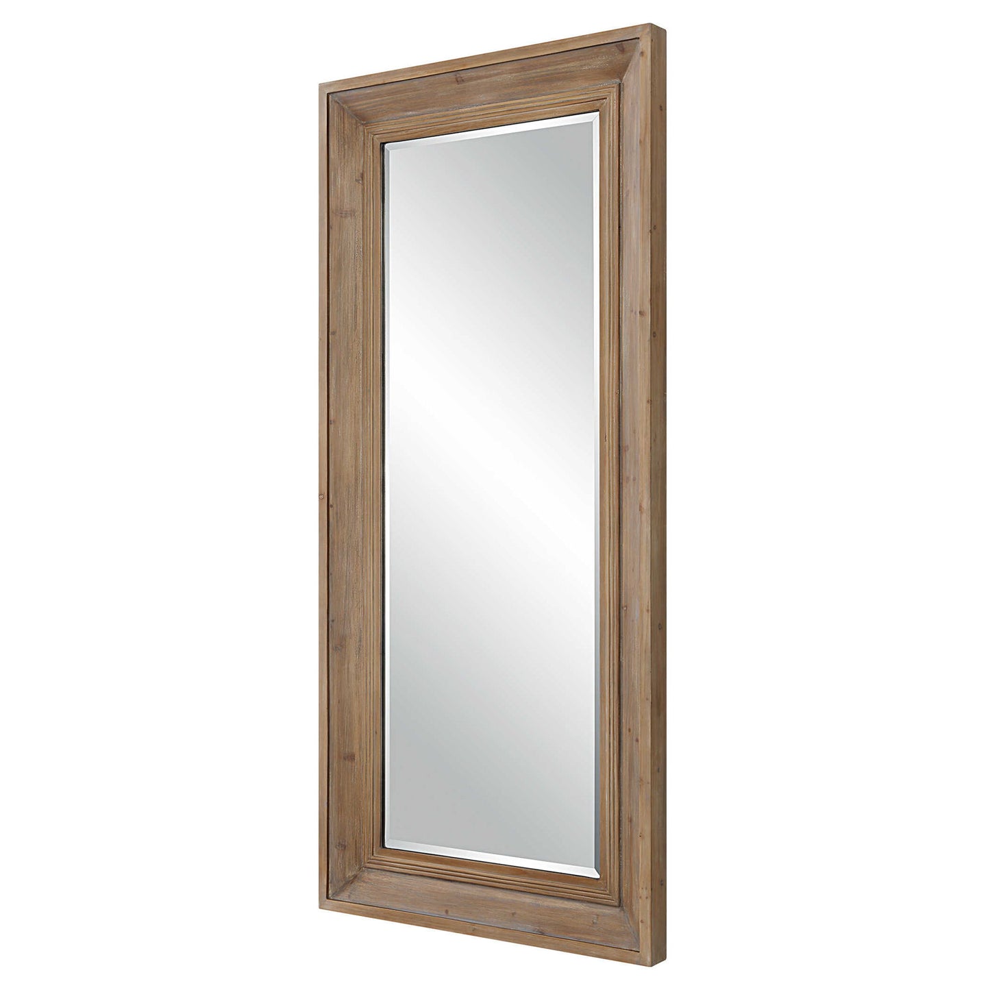 Missoula - Large Natural Wood Mirror