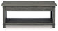Freedan - Rect Lift Top Cocktail Table - Grayish Brown