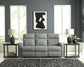 Gauntlet - 2 Pc. - Reclining Sofa And Loveseat - Sterling