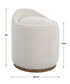 Swirl - Swivel Sheepskin Ottoman