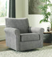 Renley - Swivel Glider Accent Chair