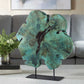 Bahati Wood - Sculpture - Blue