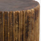 Peaks And Valleys - Accent Table - Gold