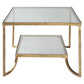 Katina - Leaf Coffee Table - Gold