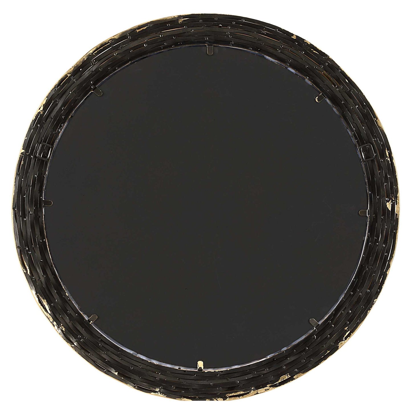 Celeste - Gold Round Mirror