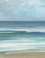 Gentle Waves I By Sally Swatland (Framed) - Blue