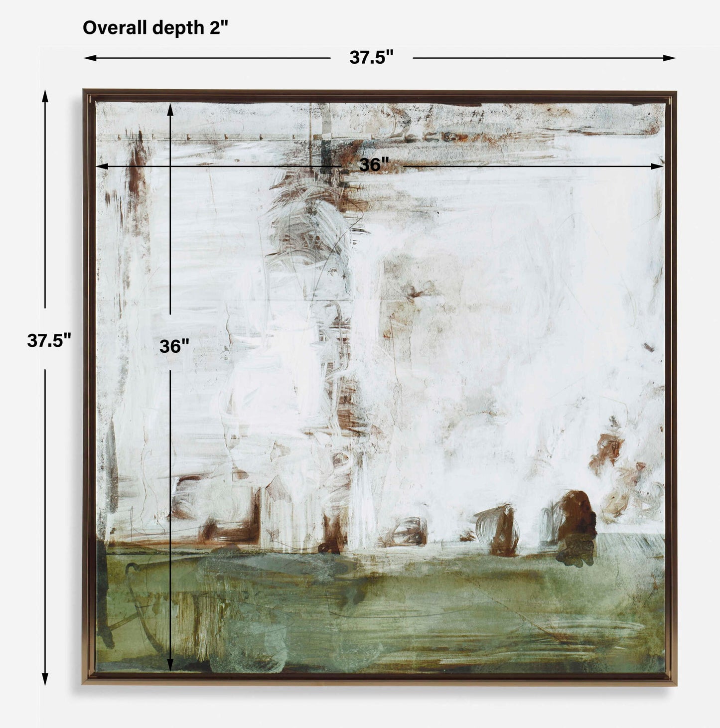 The Boardwalk - Framed Abstract Art