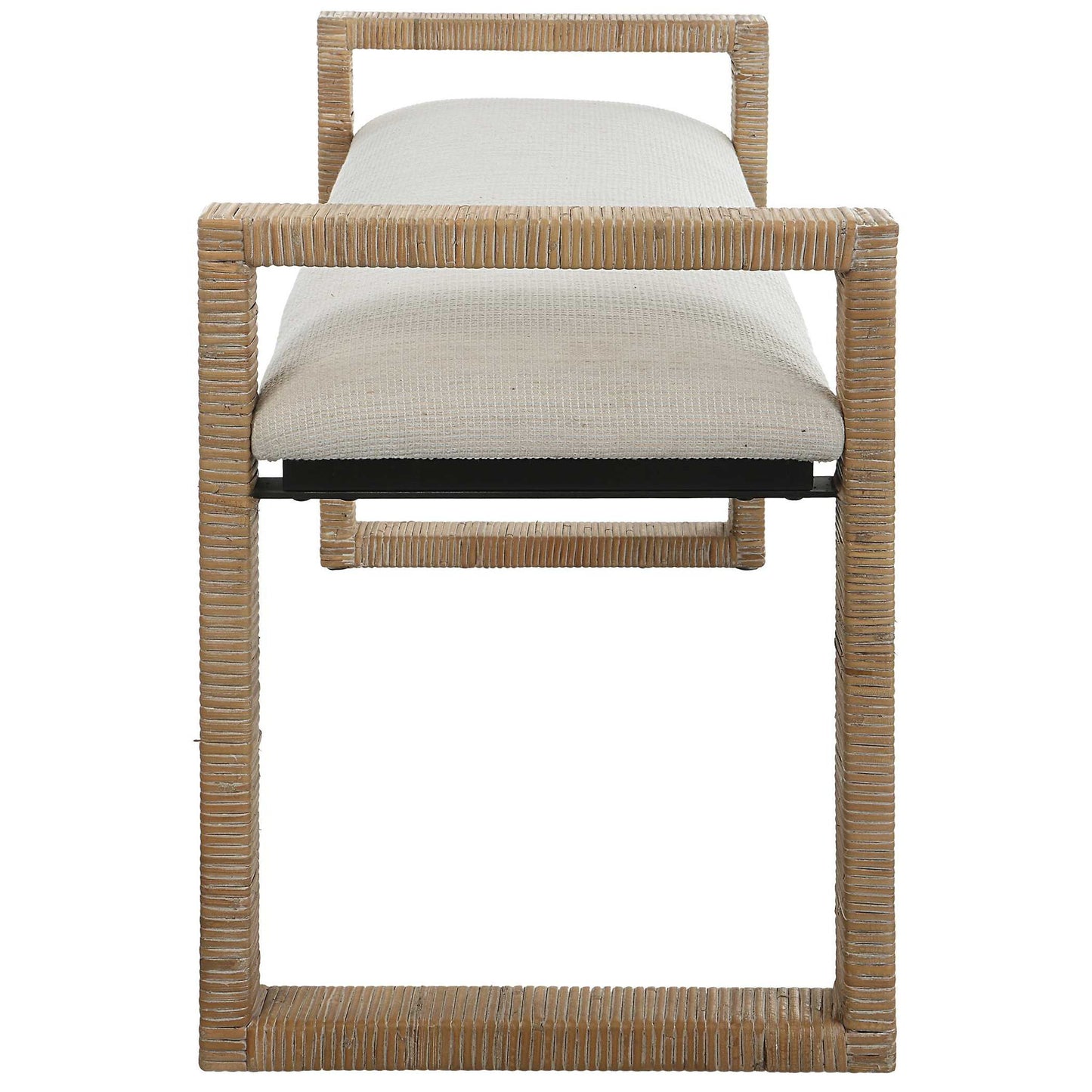 Areca - Coastal Rattan Bench