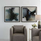 Telescopic - Abstract Framed Prints (Set of 2) - Black