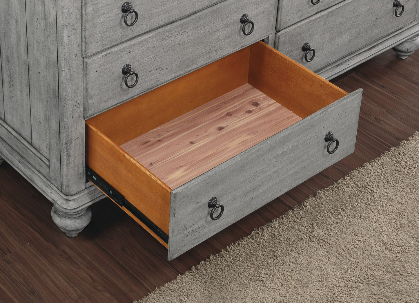 Plymouth - Dresser - Gray