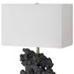 Basalt - Black Stone Table Lamp