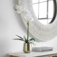 Cami - Orchid With Brass Pot - White
