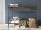 Lanceburg - Twin/Twin Bunk Bed With Ladder - Gray