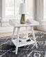 Blariden - Accent Table - White