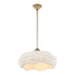 Biddeford - 5 Light Beaded Pendant - White