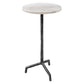 Puritan - White Marble Drink Table