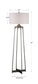 Adrian - Modern Floor Lamp - Pearl Silver