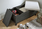 Yarlow - Storage Bench - Dark Gray