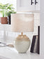 Waldish - Metal Table Lamp - Cream / Beige