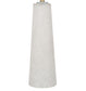Mystic Frost Glass Table Lamp With Night Light (Set of 2) - Frosted Glass / Frosted Crystal