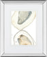 Ocean Oysters II By June Erica Vess, Mirrored Frame - Gray