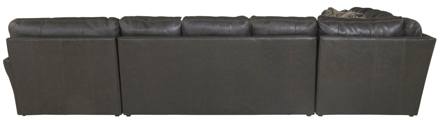 Denali - Italian Leather Match Sectional