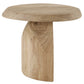 Tiernan - Reclaimed Oak Round Side Table - Woodtone