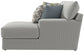 Stockbridge - Sectional With Comfort Coil Seating And 9 Accent Pillows Included