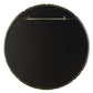 Auger - Amber Glass Round Mirror - Bronze