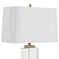 Genevieve - Crystal Table Lamp - Brass,Gold