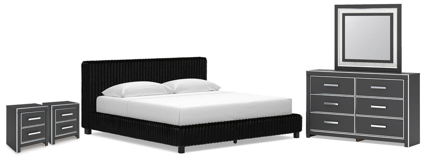 Zuraleus - Upholstered Bedroom Set