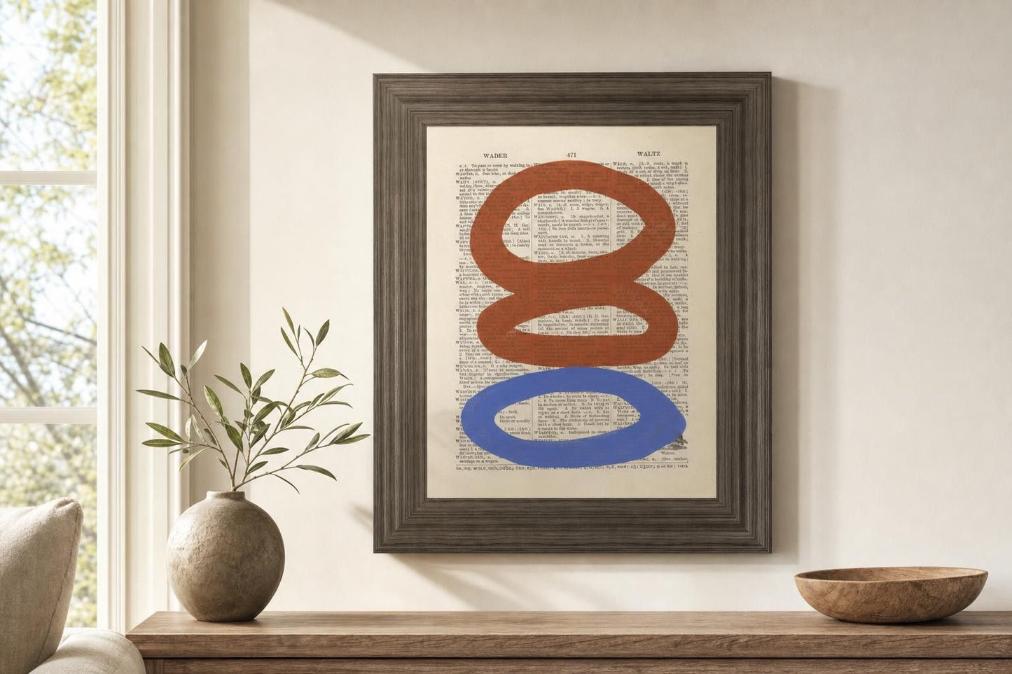 22x26 Modern Definition VI By Renee W. Stramel - Beige