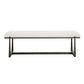 Midas - Long Bench - Black / White