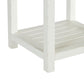 Backroads - End Table - Weathered White & Parchment Brown